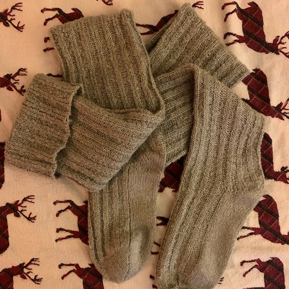ModCloth Over the knee cozy socks